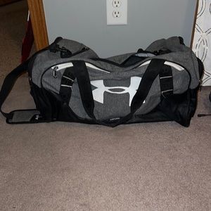 Under Armour gym bag/duffel bag.